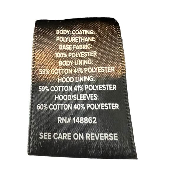 Torrid Black Faux Leather & Marled Grey Terry Bomber‎ Jacket Hooded Sz 2X 18-20 - Picture 9 of 10